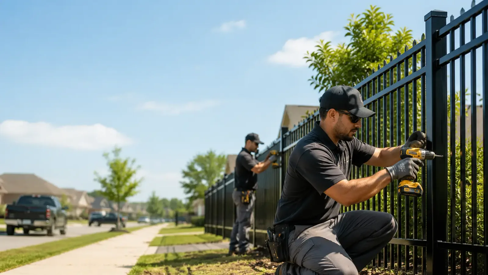 Metal Fence Installation in Murray, KY